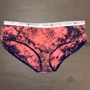 Tommy Hilfiger Large Bleach Dye Blue Pink Briefs